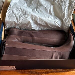 Cole Haan Brown Leather Knee-High Boots